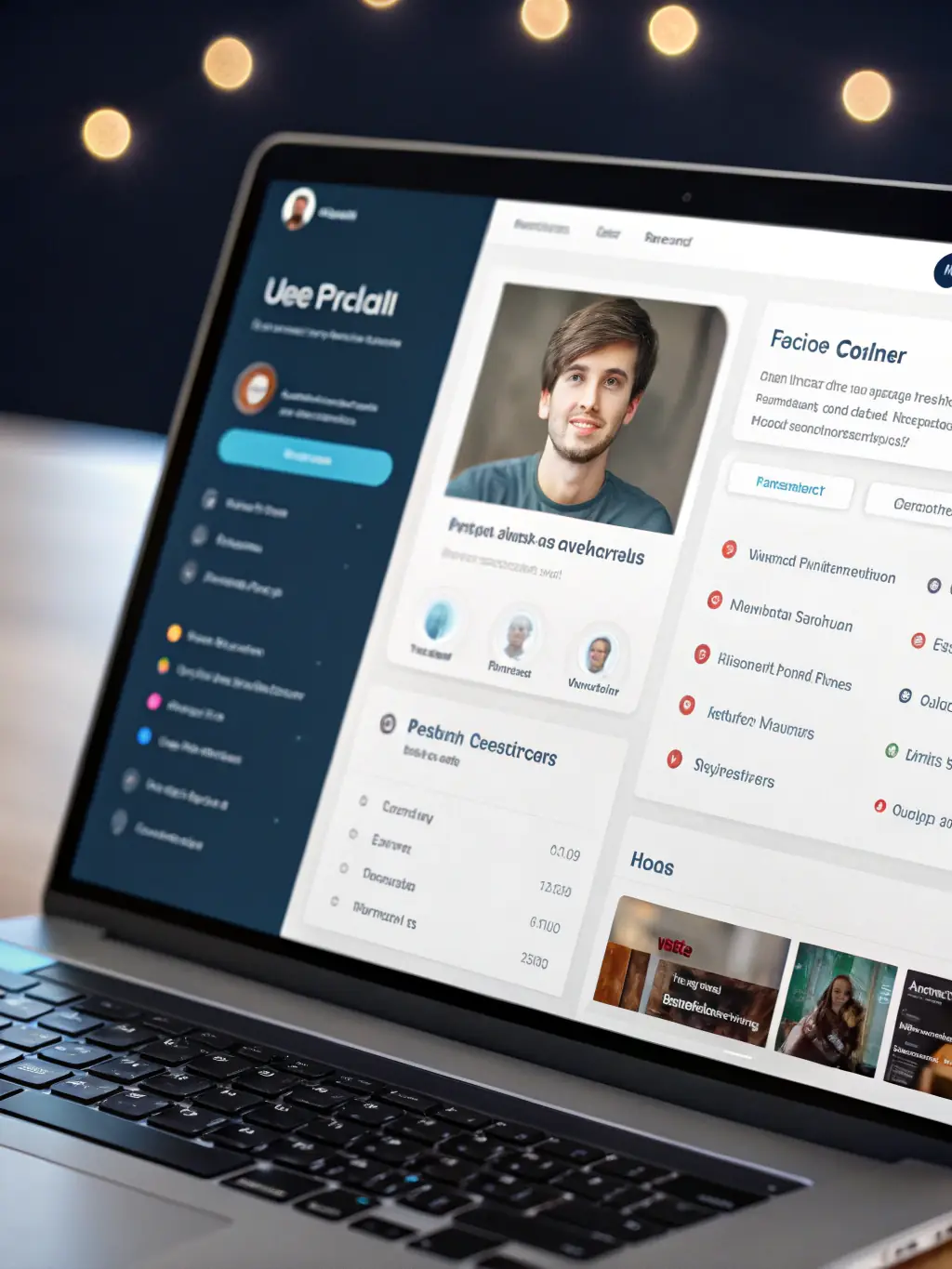 An image illustrating the personalized experience within the trivia quiz app, showing customized profiles and tailored quiz recommendations.